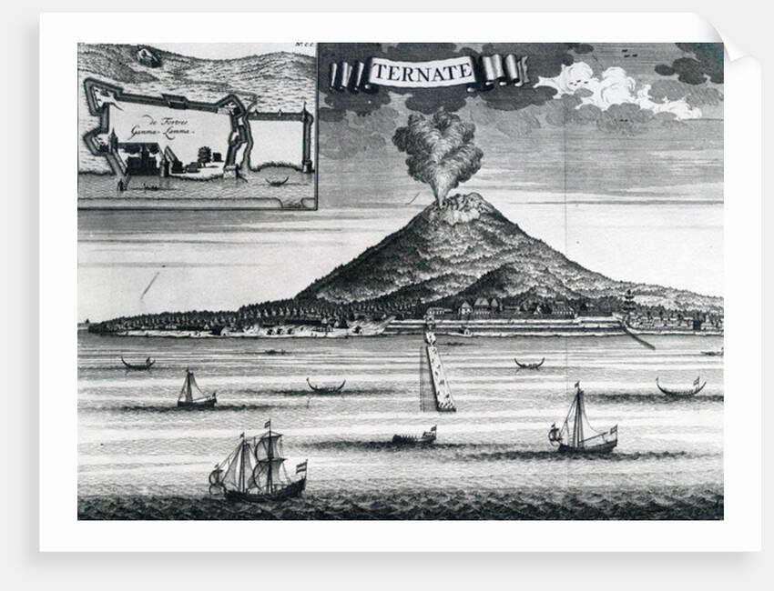Ternate Island, circa 1748 by Dutch School