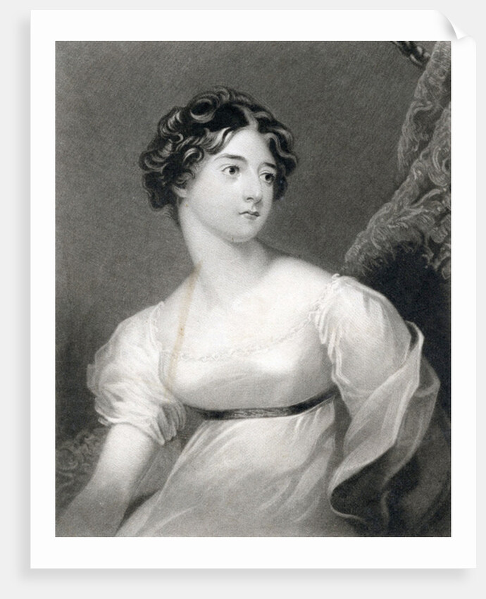 The Rt. Hon, Frances Countess of Wicklow, 1830 by English School