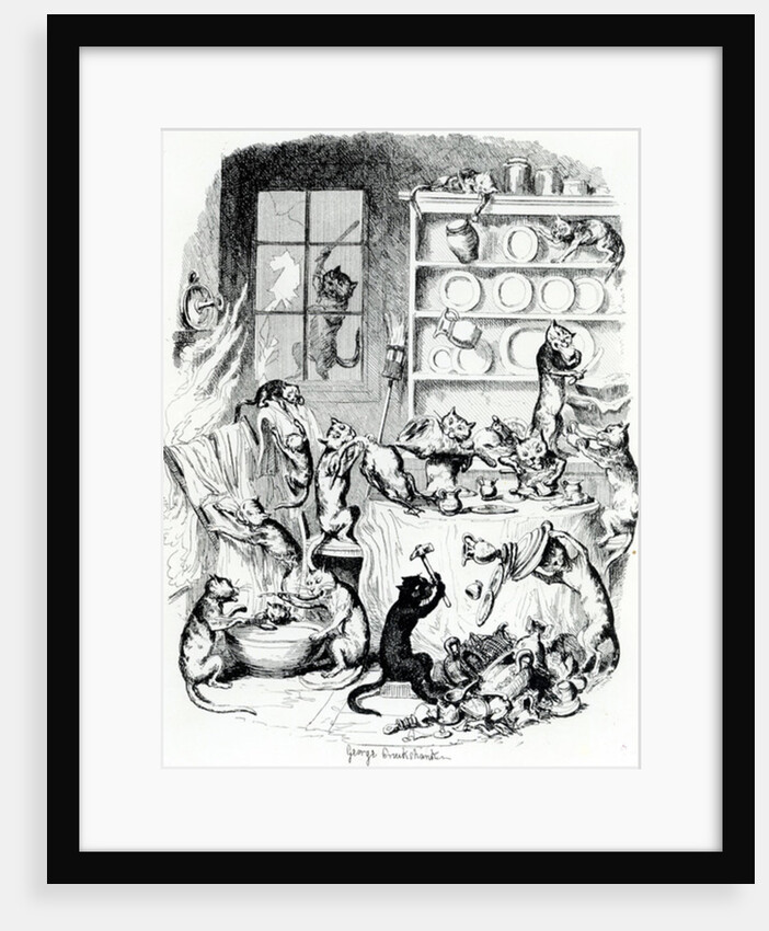 Print/Book Illustration, 1847 by George Cruikshank