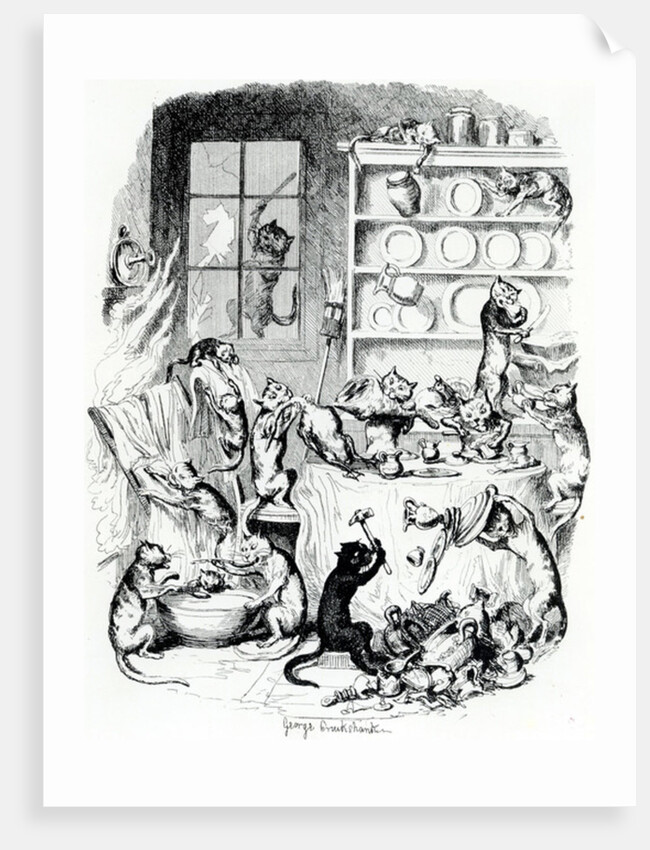 Print/Book Illustration, 1847 by George Cruikshank