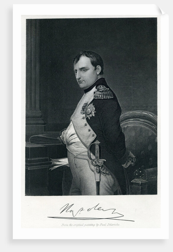 Napoleon I by Hippolyte (1797-1856) (after) Delaroche