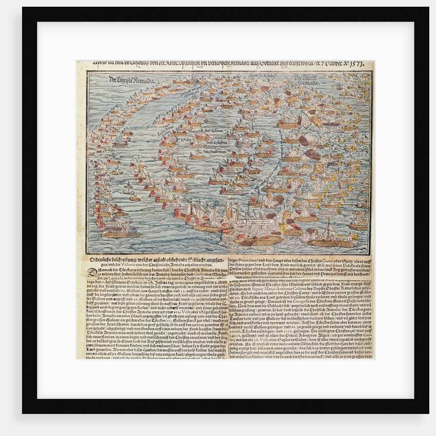 The Battle of Lepanto by Hans Rogel