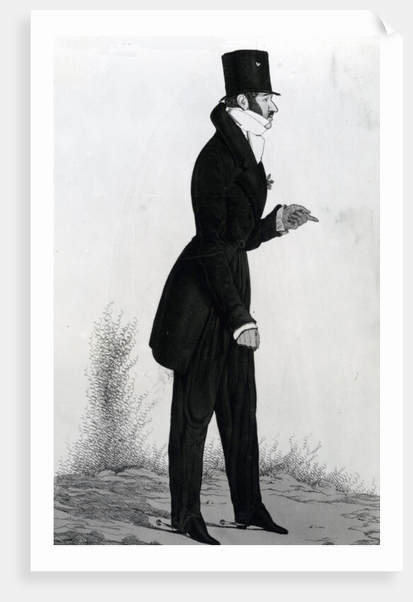 Edward Hughes Ball Hughes, The Golden Ball, 1819 by Richard Dighton