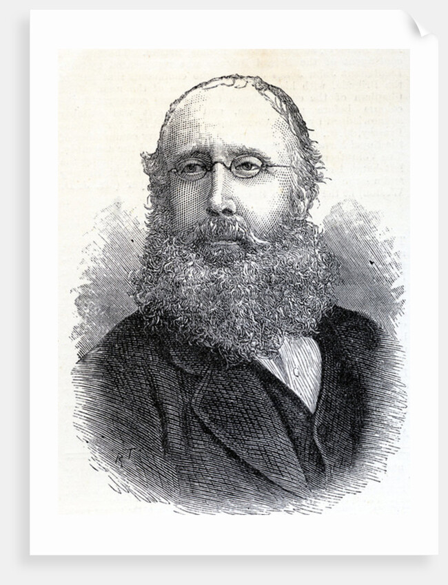 William Bromley-Davenport from 'Illustrated London News' June 28, 1884 by English School