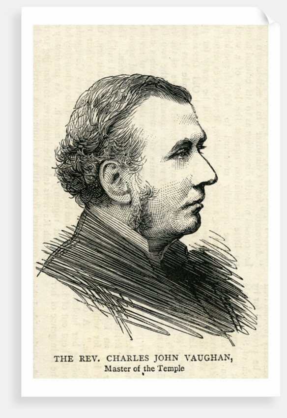 The Rev.Charles John Vaughan, The Dean of Llandaff by English School