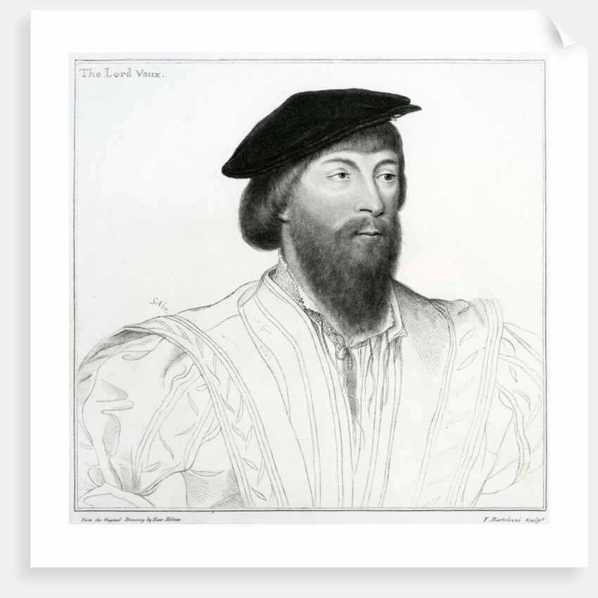 Thomas Vaux, 2nd Baron Vaux of Harrowden by Hans Holbein the Younger