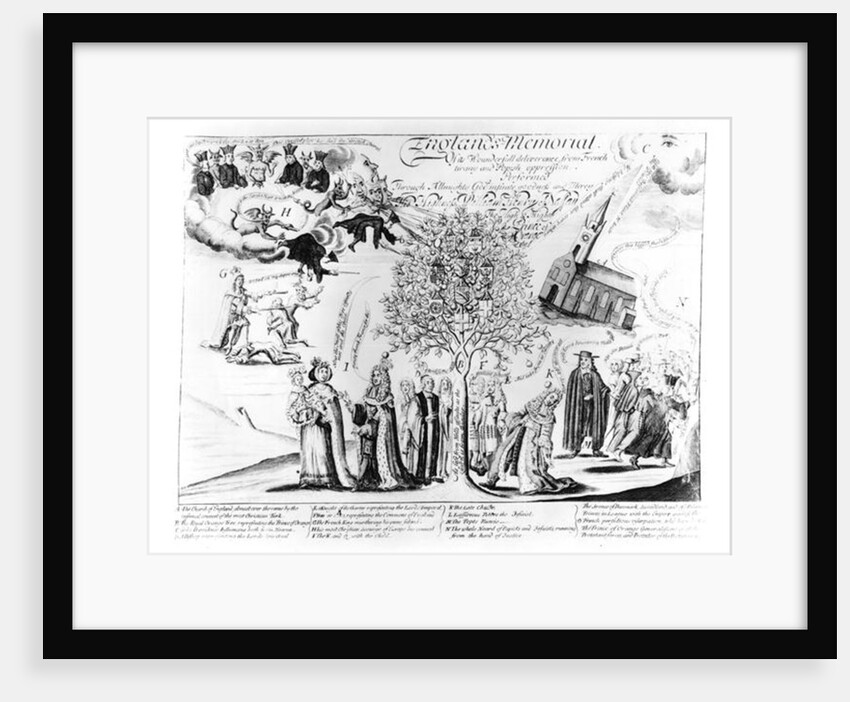 England's Memorial of its Wonderful Deliverance from French Tyranny and Popish Oppression by English School