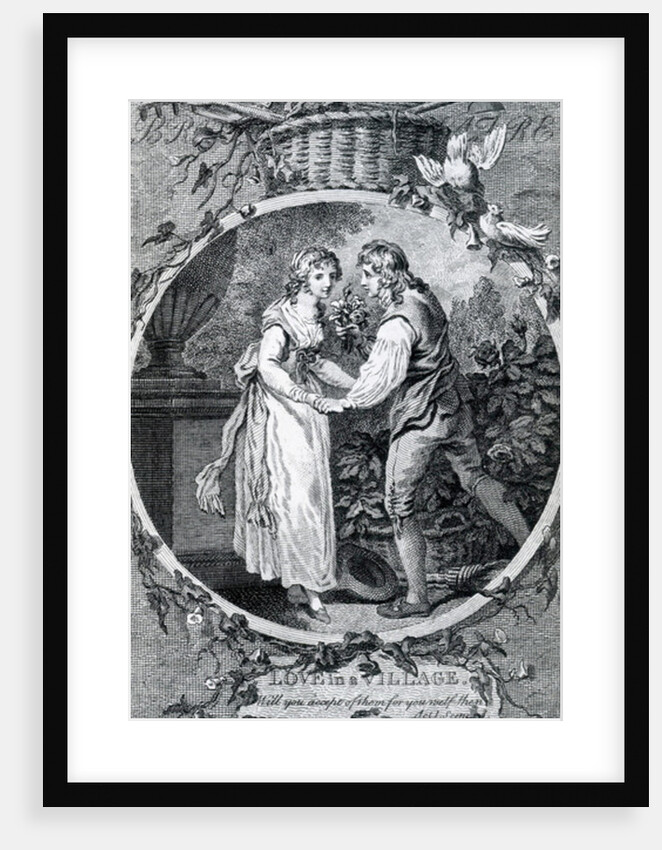 Love in a Village, 1791 by Francis Wheatley