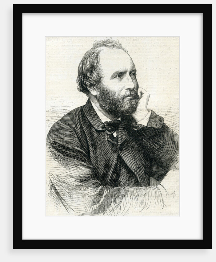 Henry Le Jeune A.R.A. from the 'Illustrated London News' 25th July, 1863 by English School