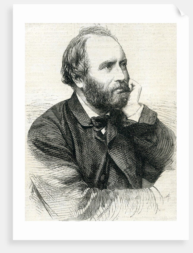 Henry Le Jeune A.R.A. from the 'Illustrated London News' 25th July, 1863 by English School