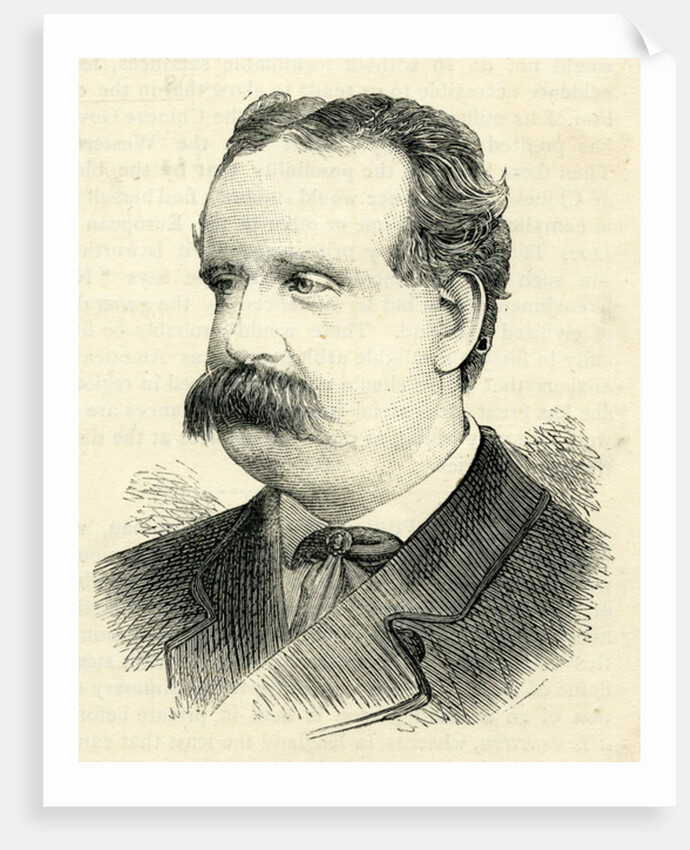 Frank Vizetelly Illustration from 'The Graphic' December, 1883 by English School