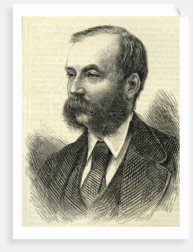 Brigadier-General, Sir Archibald Alison, 2nd baronet from 'The Illustrated London News' 18th April, 1874 by English School