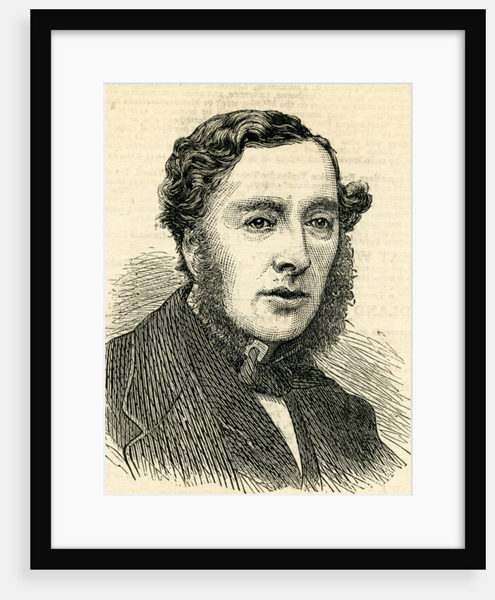 William Richard Annesley, 4th Earl Annesley Illustration from 'The Graphic' 22nd August, 1874 by English School