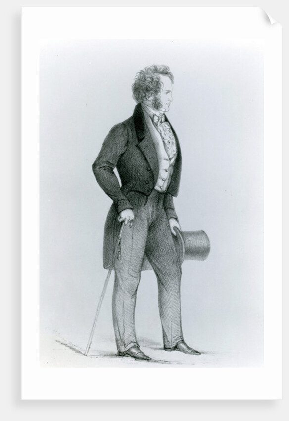 Sir Edwin Henry Landseer, published by Thomas McLean, 1843 by Count Alfred D'Orsay