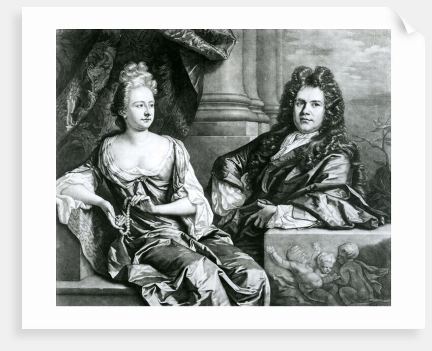 Mr and Mrs Gibbons by Johann Closterman