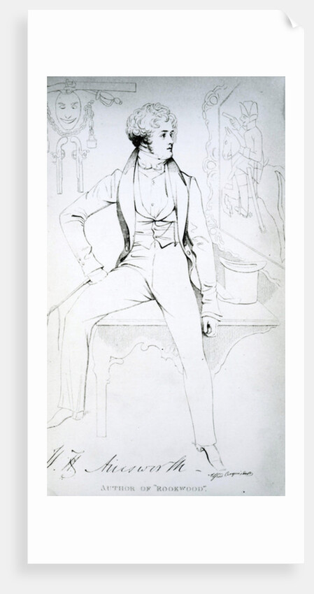 William Harrison Ainsworth by English School