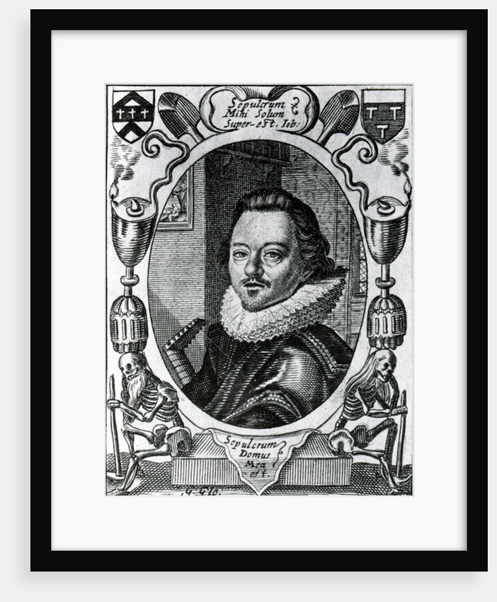 William Austin in the title page to his 'Meditations', 1635 by George Glover