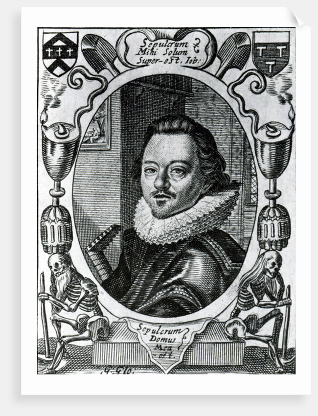 William Austin in the title page to his 'Meditations', 1635 by George Glover