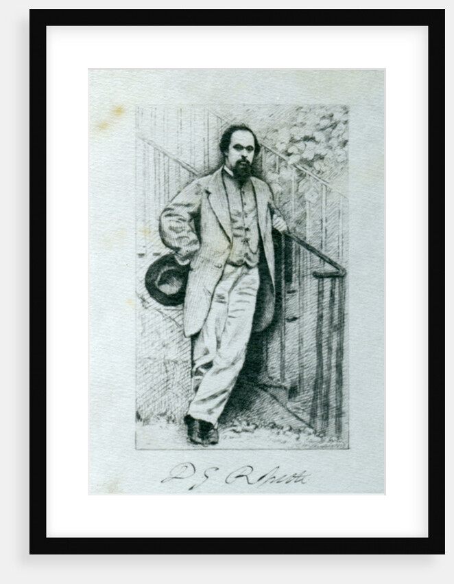Dante Gabriel Rossetti by English Photographer