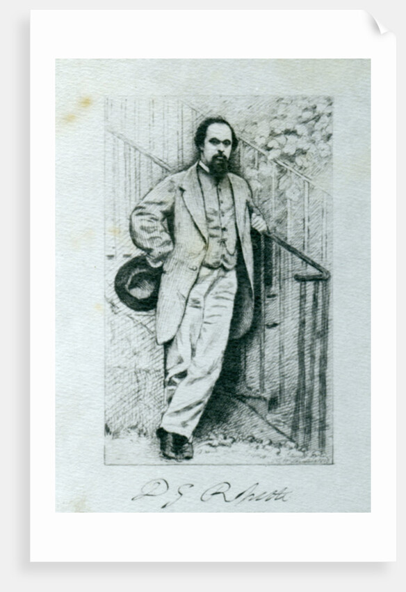Dante Gabriel Rossetti by English Photographer
