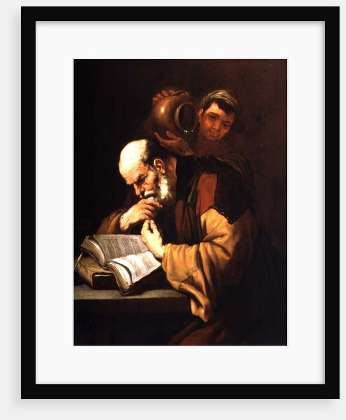 The Philosopher by Jusepe de Ribera