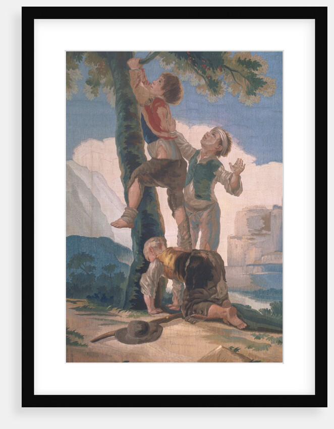 Boys Climbing a Tree by Francisco Jose de Goya y Lucientes