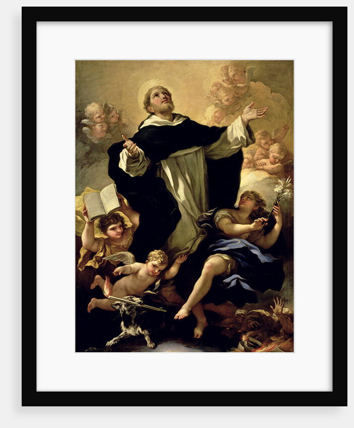 St. Dominic, 1170-1221 by Luca Giordano