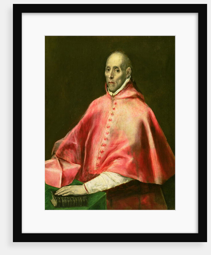 Portrait of Cardinal Juan de Tavera by El (1541-1614) Greco