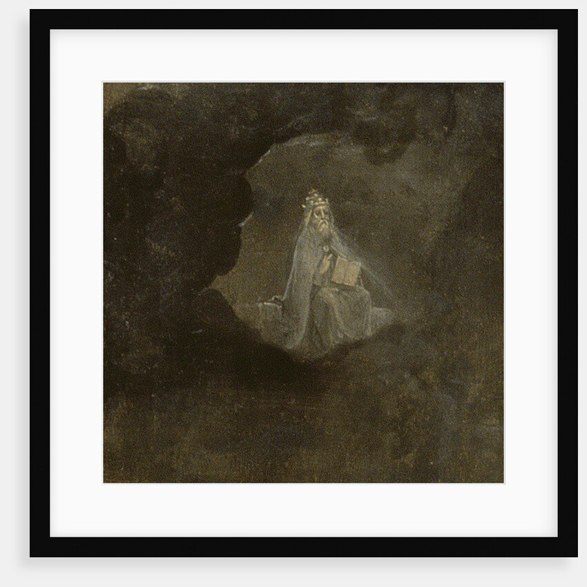 God creating the World from 'The Garden of Earthly Delights', 1490-1500 by Hieronymus Bosch