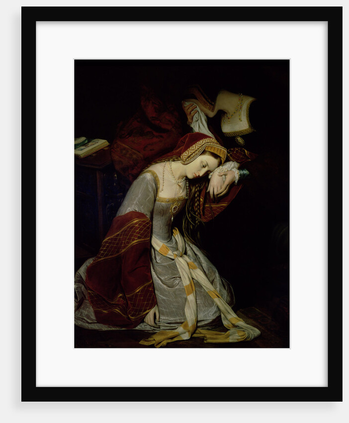 Anne Boleyn in the Tower, 1835 by Edouard Cibot