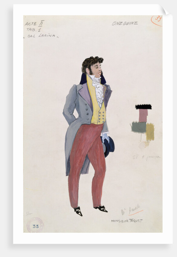 Onegin by French School