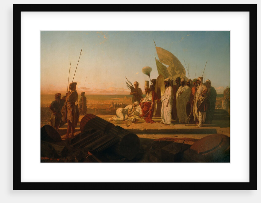 Xerxes at the Hellespont by Jean Adrien Guignet