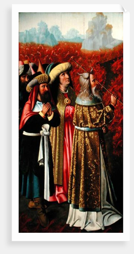 Moses Parting the Waters of the Red Sea by Colijn de Coter