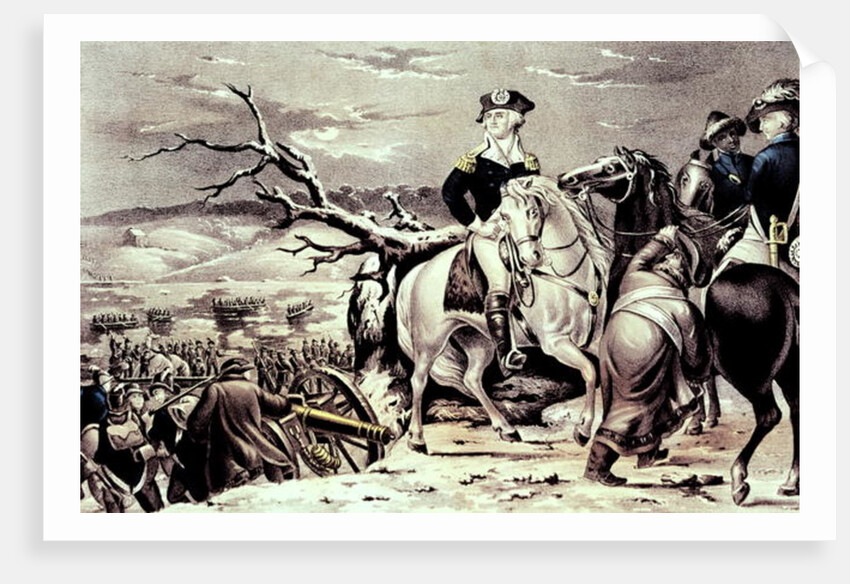 George Washington crossing the Delaware by Anonymous