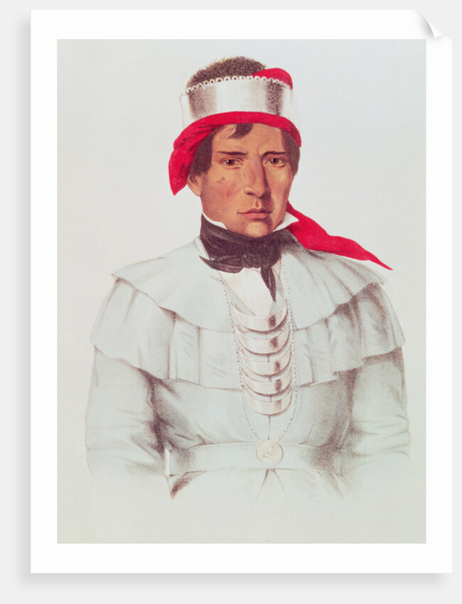 Chittee Yoholo, a Seminole Chief by American School