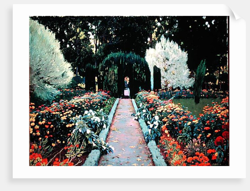 Glorieta II 1907 by Santiago Rusinol i Prats