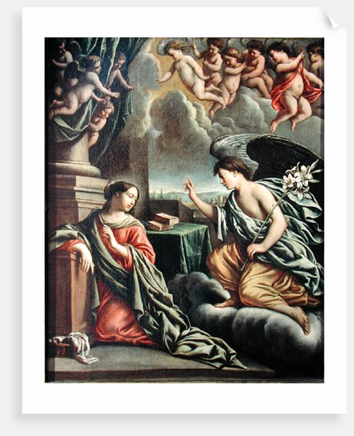 Annunciation by Mathieu Le Nain