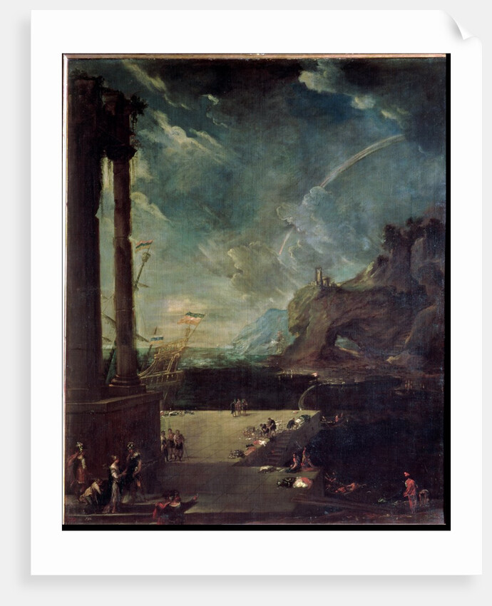 The Departure of Aeneas from Carthage by Benito-Manuel de Aguero