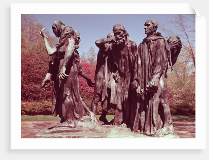 The Burghers of Calais by Auguste Rodin