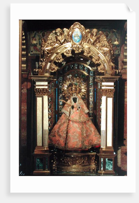 The Guadalupe Madonna, Monasterio Real, Spain by School Spanish
