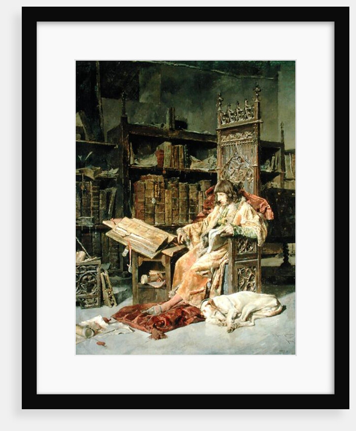 Don Carlos de Vianad 1881 by Jose Moreno Carbonero