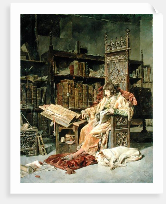 Don Carlos de Vianad 1881 by Jose Moreno Carbonero