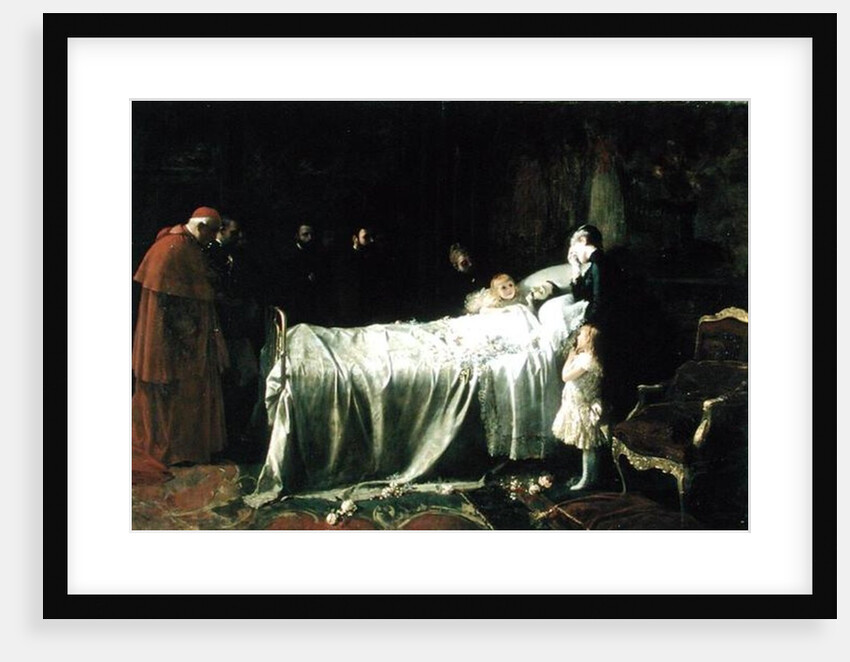 The Death of Don Alfonso XII 1887 by Juan Antonio Benlliure y Gil