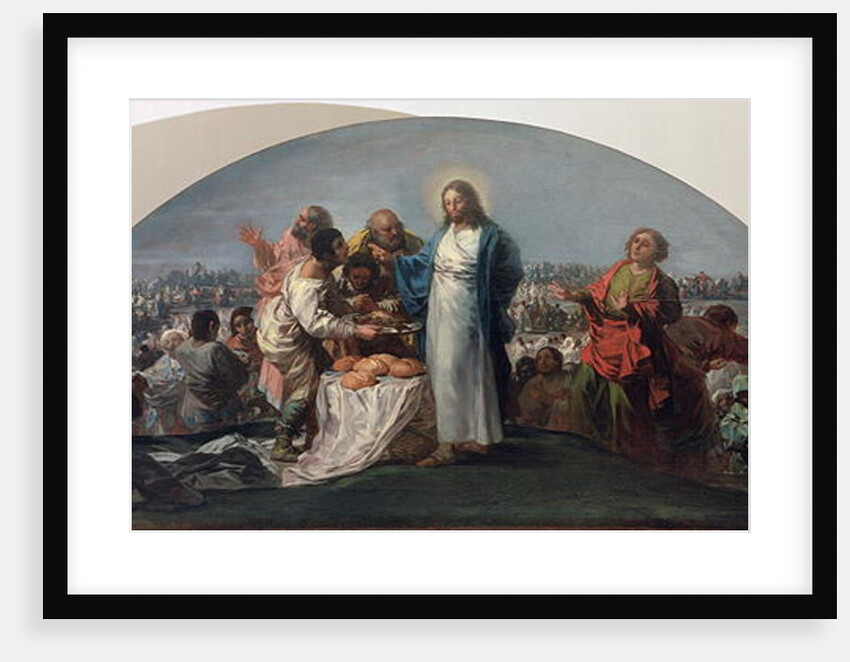 The Multiplication of the Loaves and Fishes, 1795-96 by Francisco Jose de Goya y Lucientes