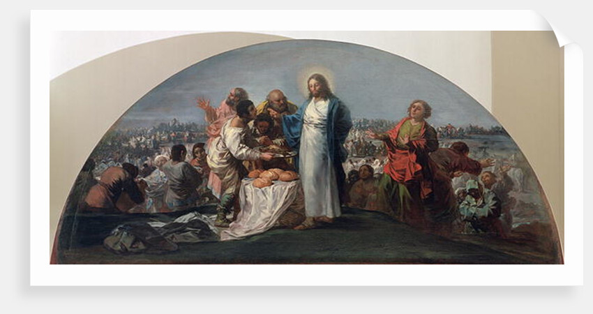 The Multiplication of the Loaves and Fishes, 1795-96 by Francisco Jose de Goya y Lucientes
