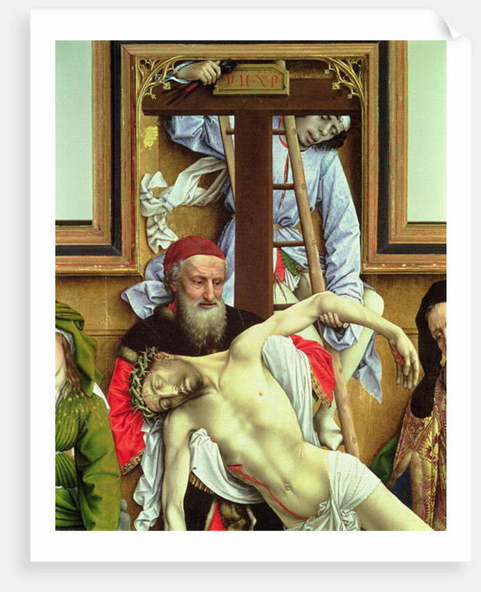 Joseph of Arimathea Supporting the Dead Christ, 1435 by Rogier van der Weyden