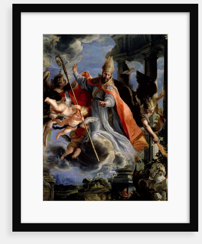 The Triumph of St. Augustine 1664 by Claudio Coello