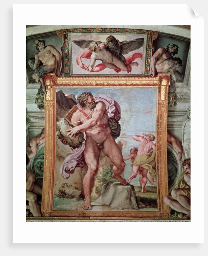 Polyphemus Attacking Acis and Galatea, 1597-1604 by Annibale Carracci