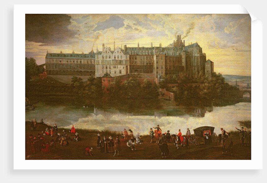 Tervuren Castle in Brussels by Jan the Elder Brueghel