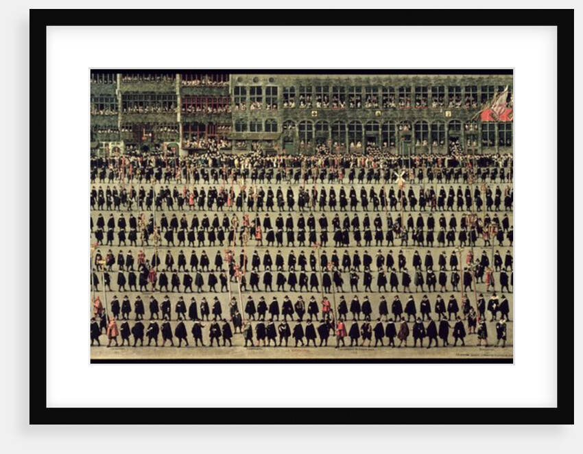 The Ommeganck in Brussels in 1615: The Procession of the Guilds, 1616 by Denys van Alsloot